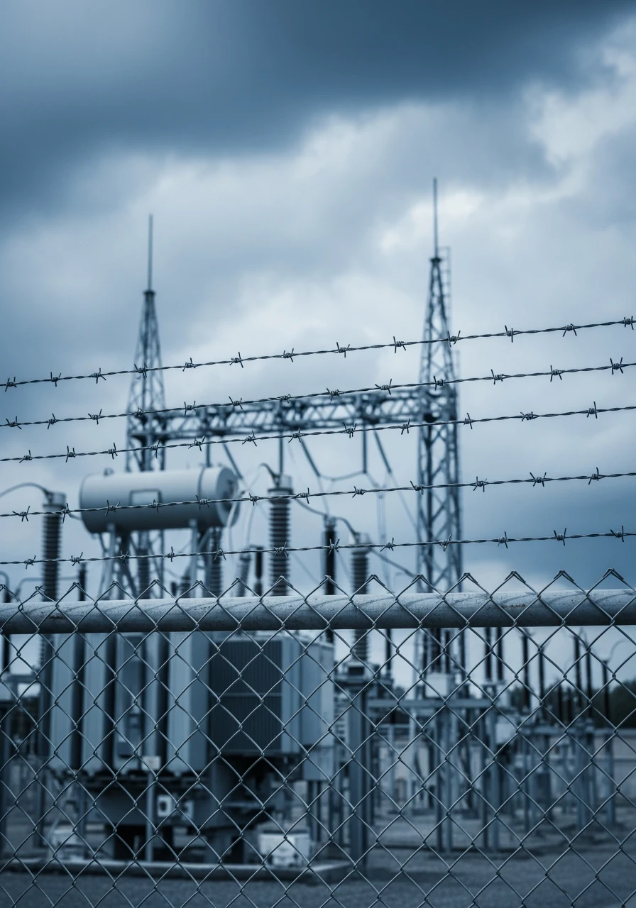 Secure U.S. power substation