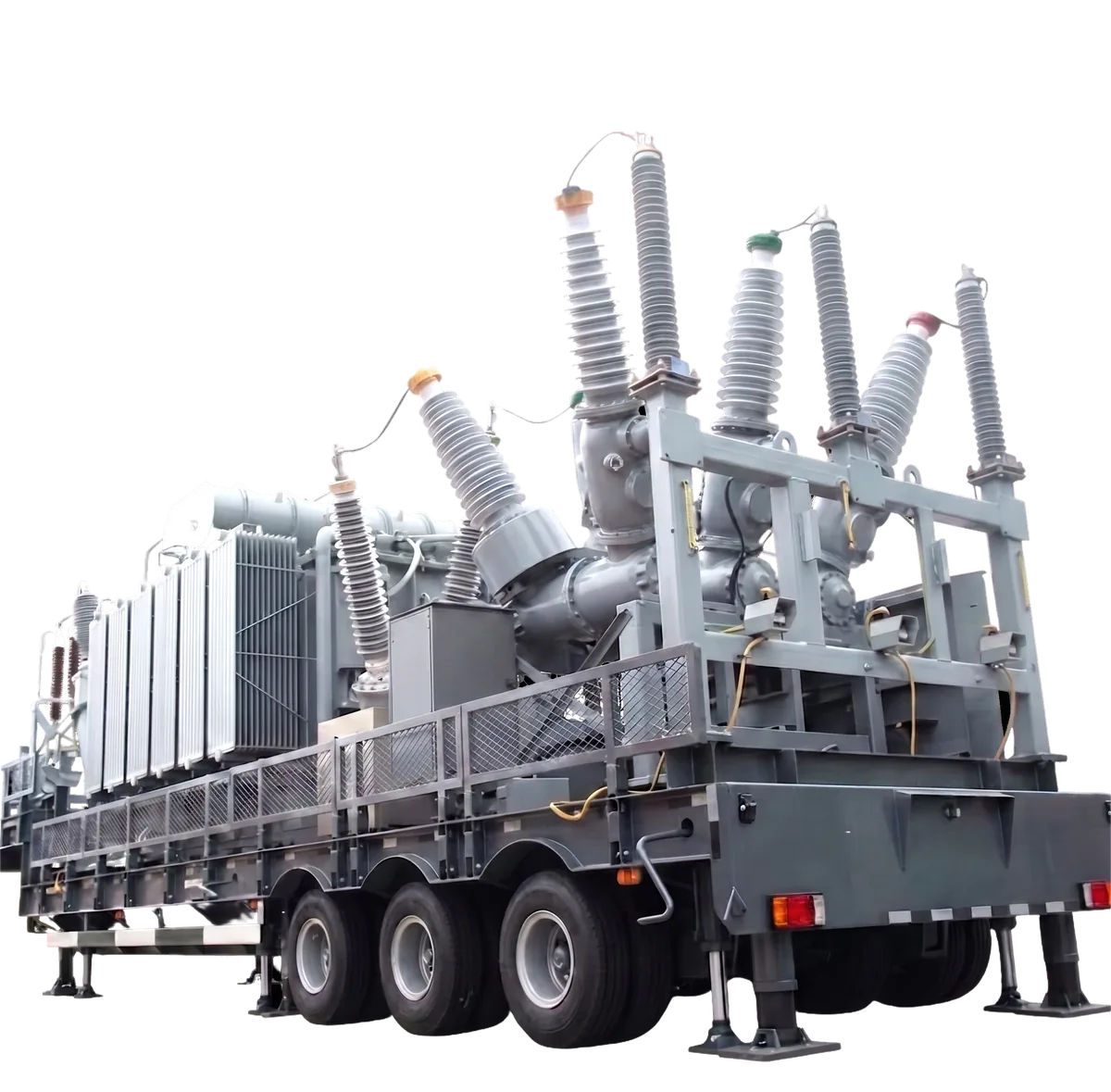 LIMIK Mobile Substation — trailer-mounted transformer and switchgear