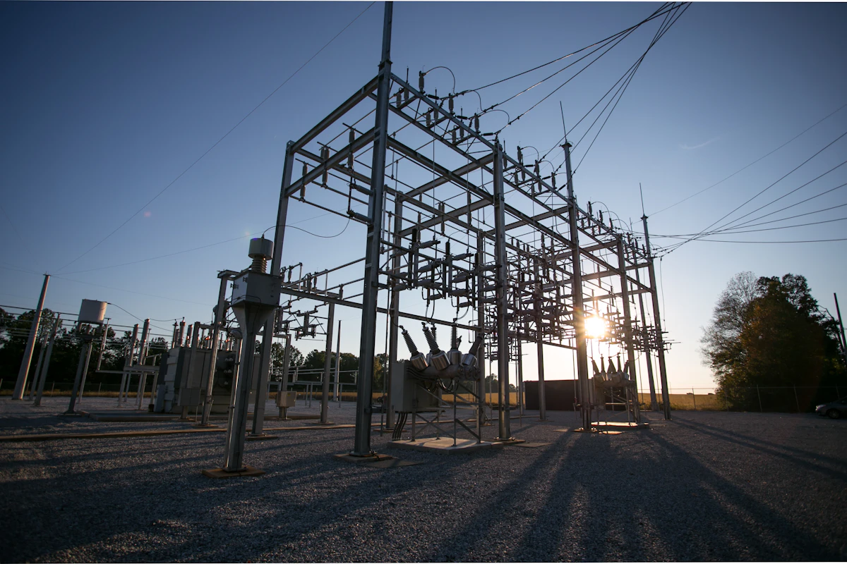 Utility substation transformer